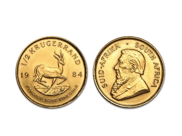 1984南非克魯格22K金幣0.5盎司 商品圖