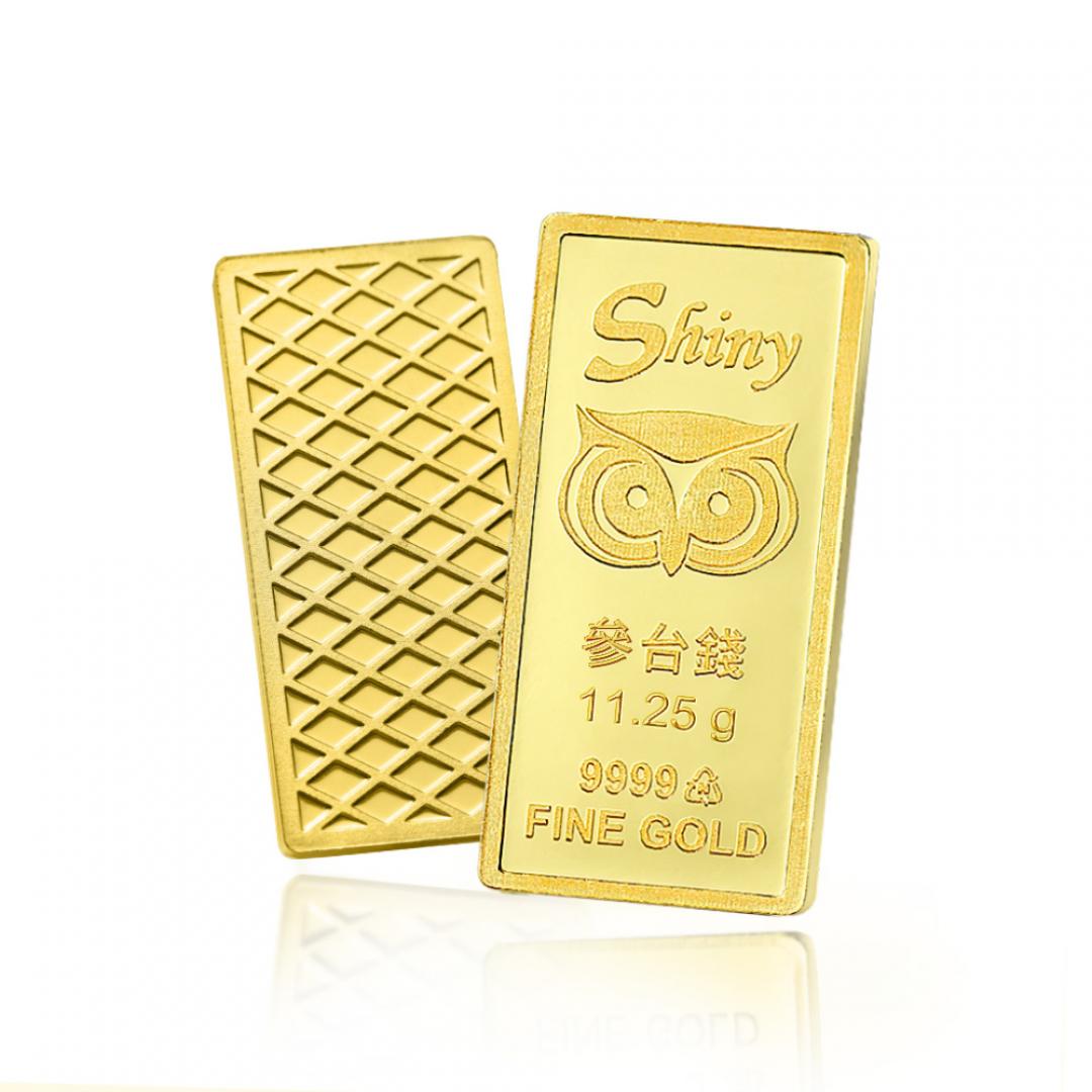 炫麗咕咕招財金條3錢 商品圖