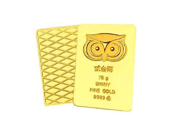 炫麗咕咕招財金條2兩 商品圖