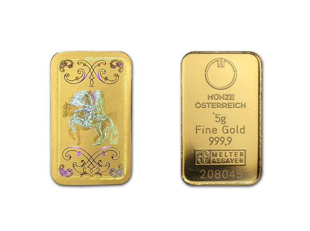 奧地利鑄幣廠金條5克幻彩版 商品圖