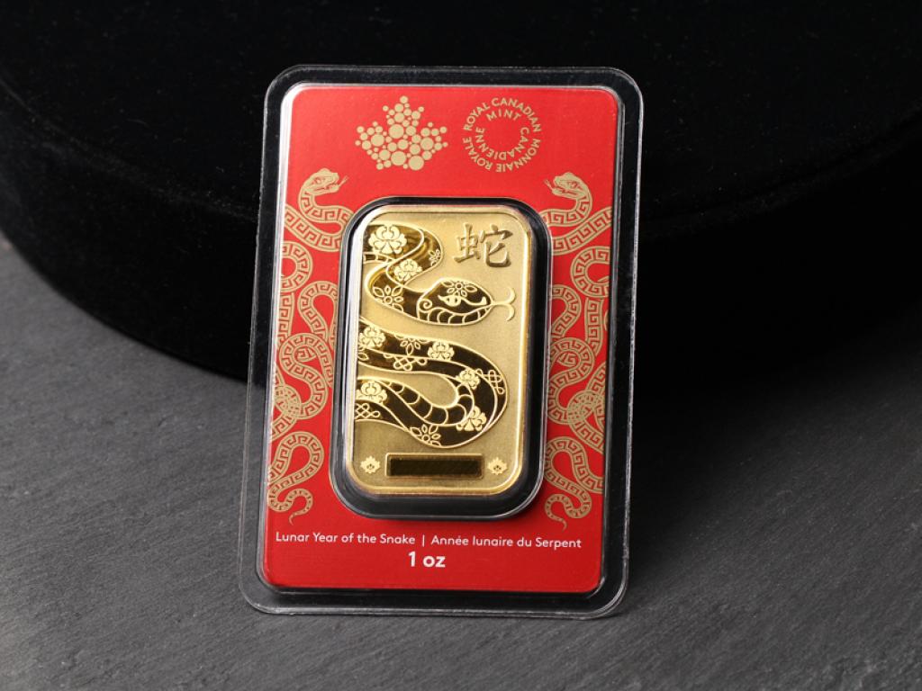 2025加拿大皇家生肖蛇年金條1盎司 商品圖