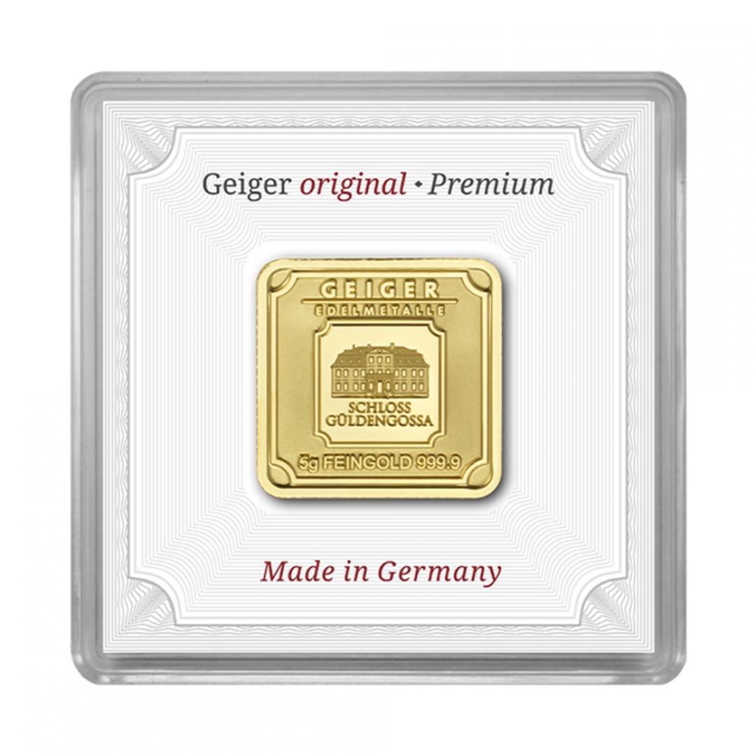 德國Geiger Edelmetalle金條5克 商品圖