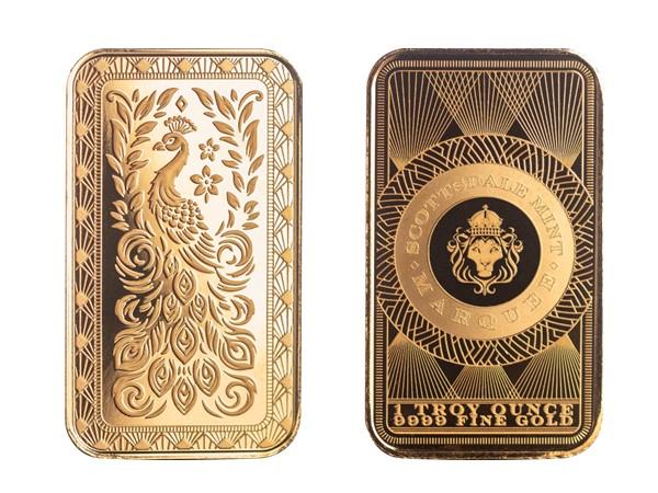 Scottsdale獅王金條1盎司-輝煌孔雀 商品圖