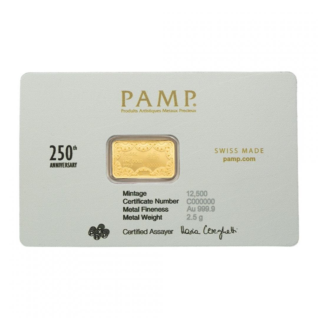PAMP美國250週年紀念金條2.5克 商品圖