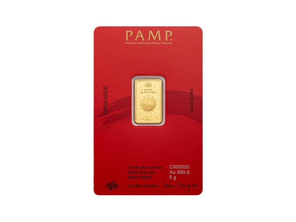 2026PAMP生肖馬年金條5克 商品圖