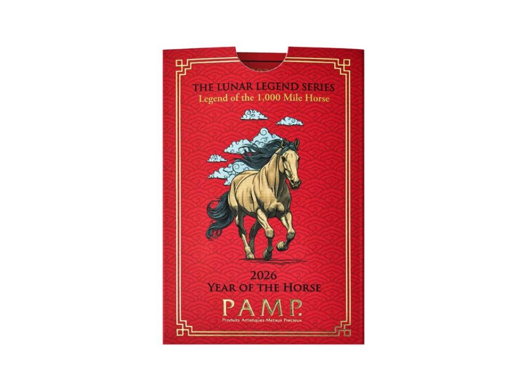 2026PAMP生肖馬年金條5克 商品圖