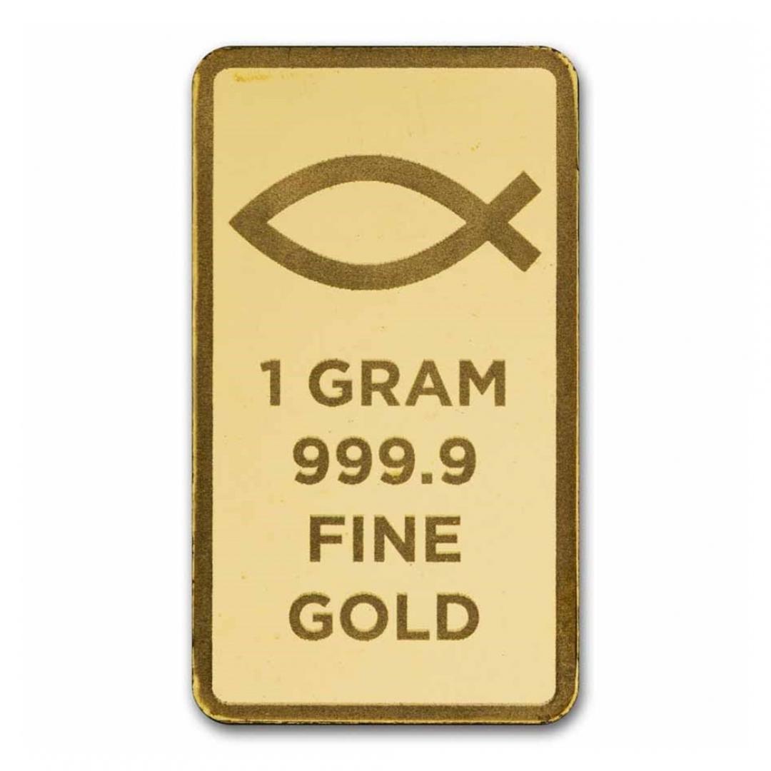 耶穌基督的祝福金條1克 商品圖