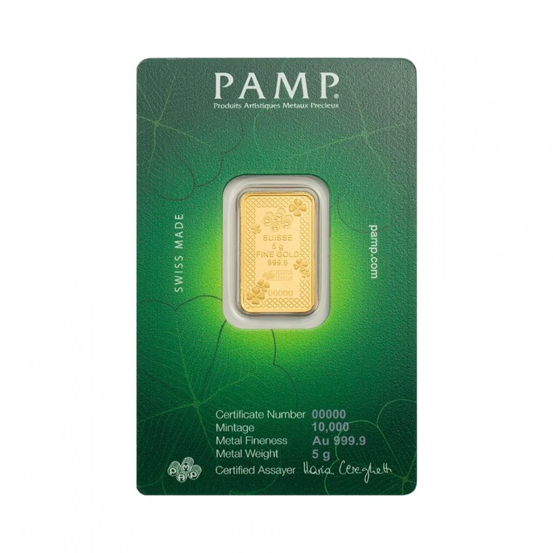 PAMP四葉幸運草金條5克 商品圖