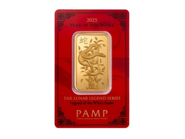 2025PAMP生肖蛇年金條1盎司 商品圖