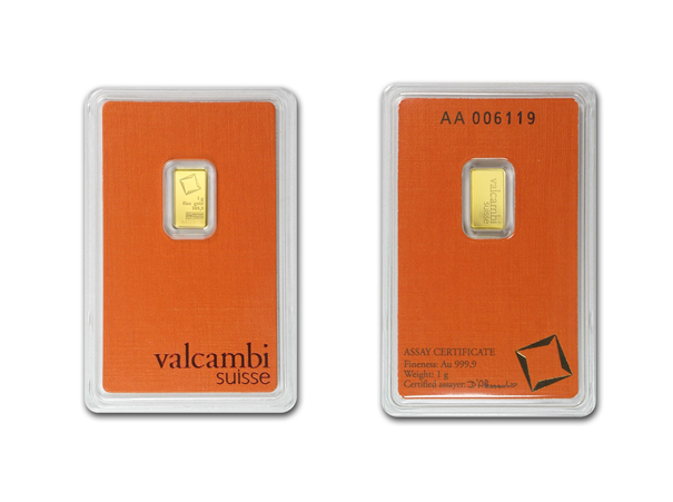 Valcambi金條1克 商品圖