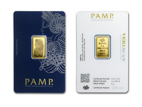 PAMP財富女神金條5克 商品圖