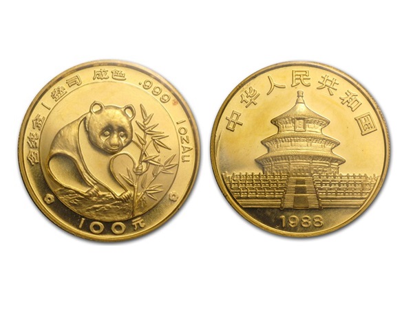 1988中國熊貓金幣1盎司 商品圖