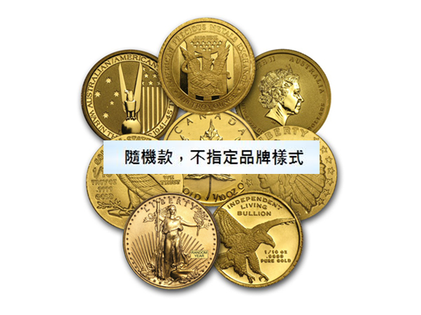 第三品牌金幣0.1盎司 商品圖