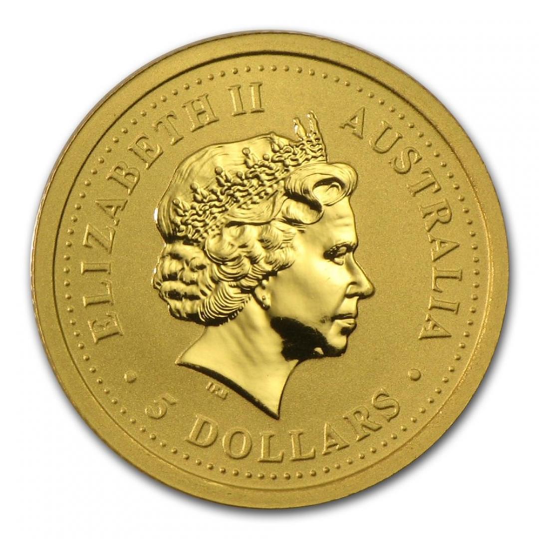 2003澳洲生肖羊年金幣0.05盎司(系列I) 商品圖