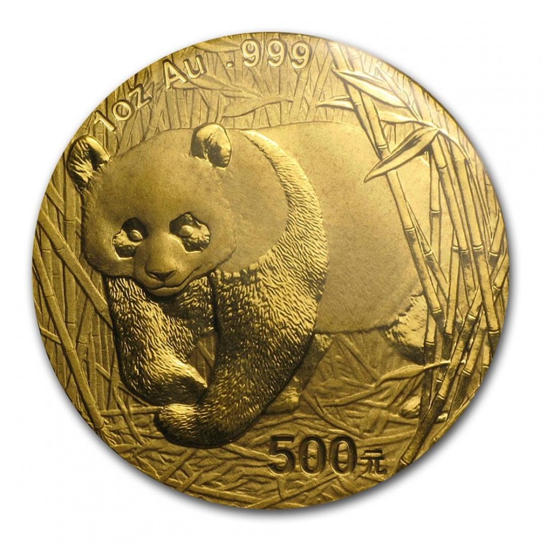2001中國熊貓金幣1盎司 商品圖