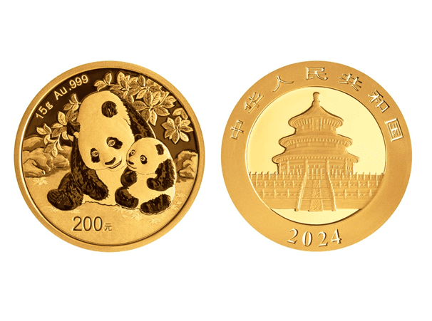 2024中國熊貓金幣15克 商品圖