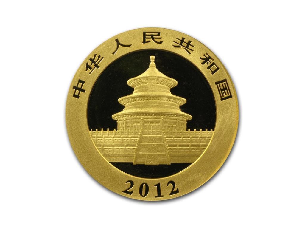 2012中國熊貓金幣1盎司 商品圖