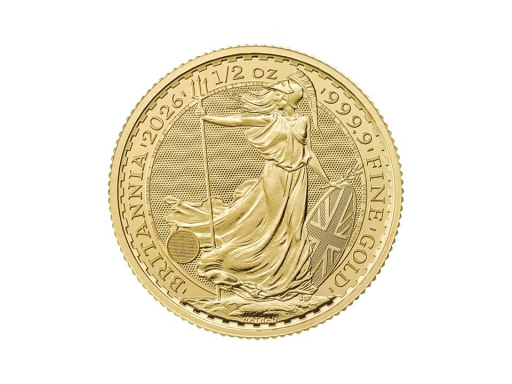 2026英國大不列顛金幣0.5盎司 商品圖
