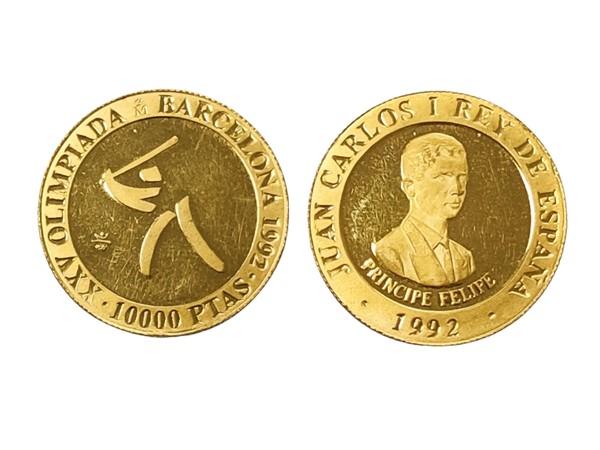 1992巴塞隆納奧運金幣3.4克 商品圖