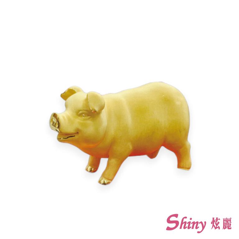 黃金擺件生肖豬 2.98錢 商品圖