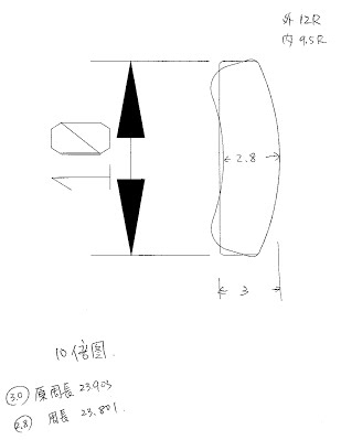 訂製半圓銀條 商品圖