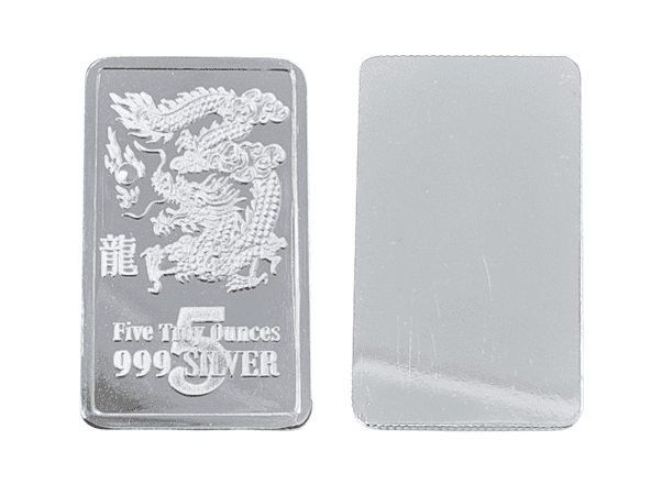 炫麗龍雕銀條5盎司精裝版（.999） 商品圖