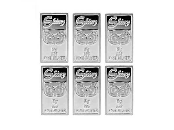 炫麗咕咕招財銀條5克(6片組) 商品圖
