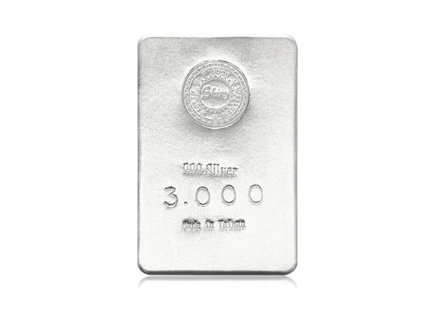 炫麗銀磚3公斤平裝版（.999） 商品圖