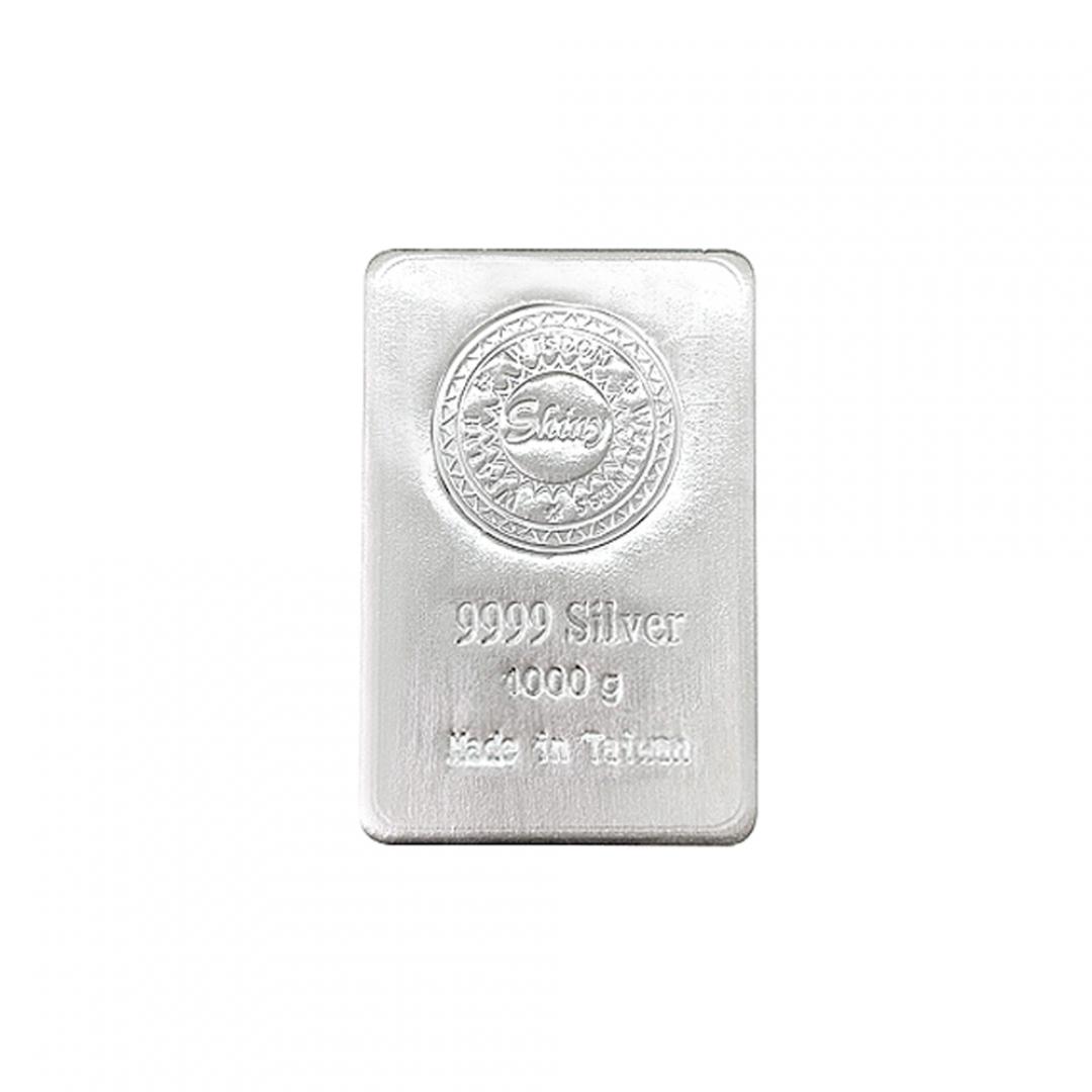 炫麗銀磚1公斤平裝版（.9999） 商品圖