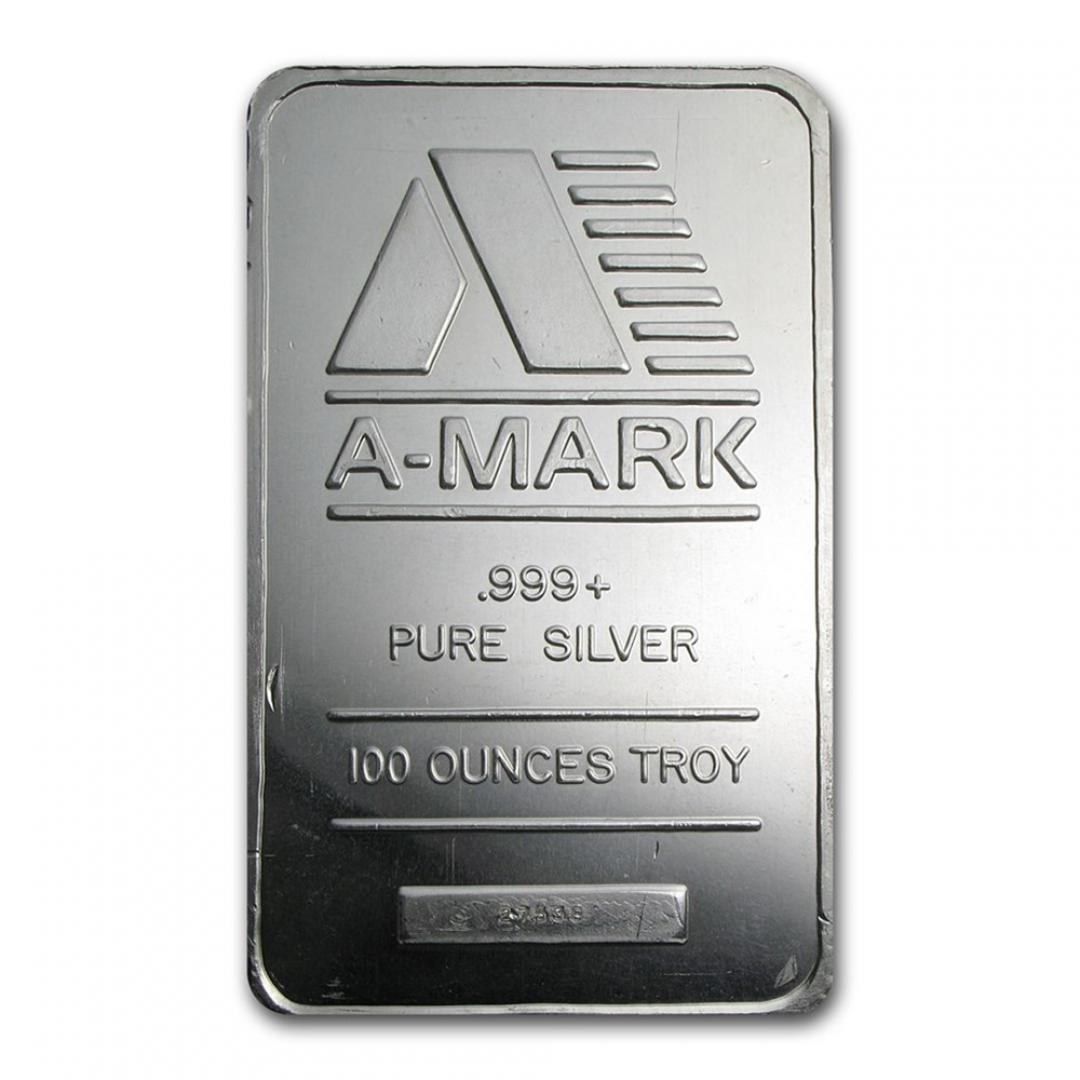 A-MARK銀條100盎司 商品圖