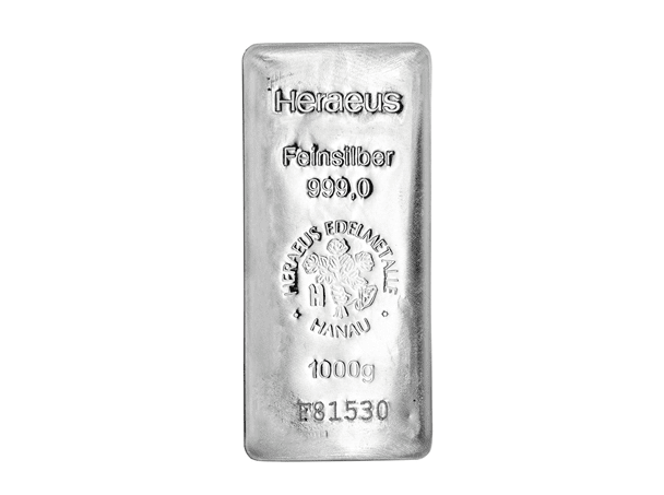 Heraeus賀利氏銀條1公斤 商品圖