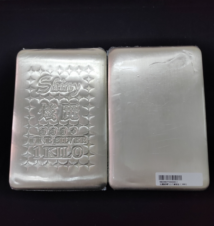 炫麗銀磚1公斤薄裝版（.999） 商品圖