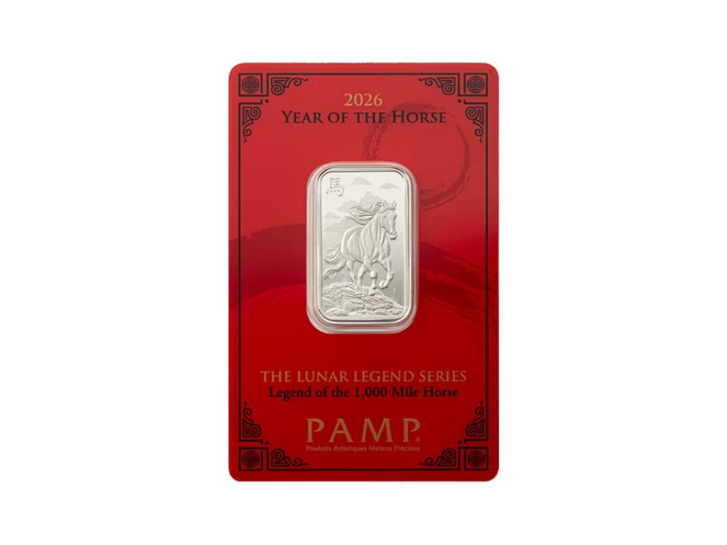 2026PAMP生肖馬年銀條10克 商品圖