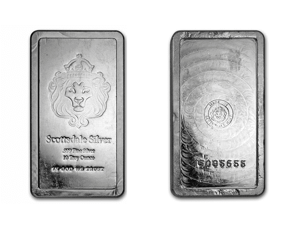 Scottsdale獅王銀條10盎司 商品圖