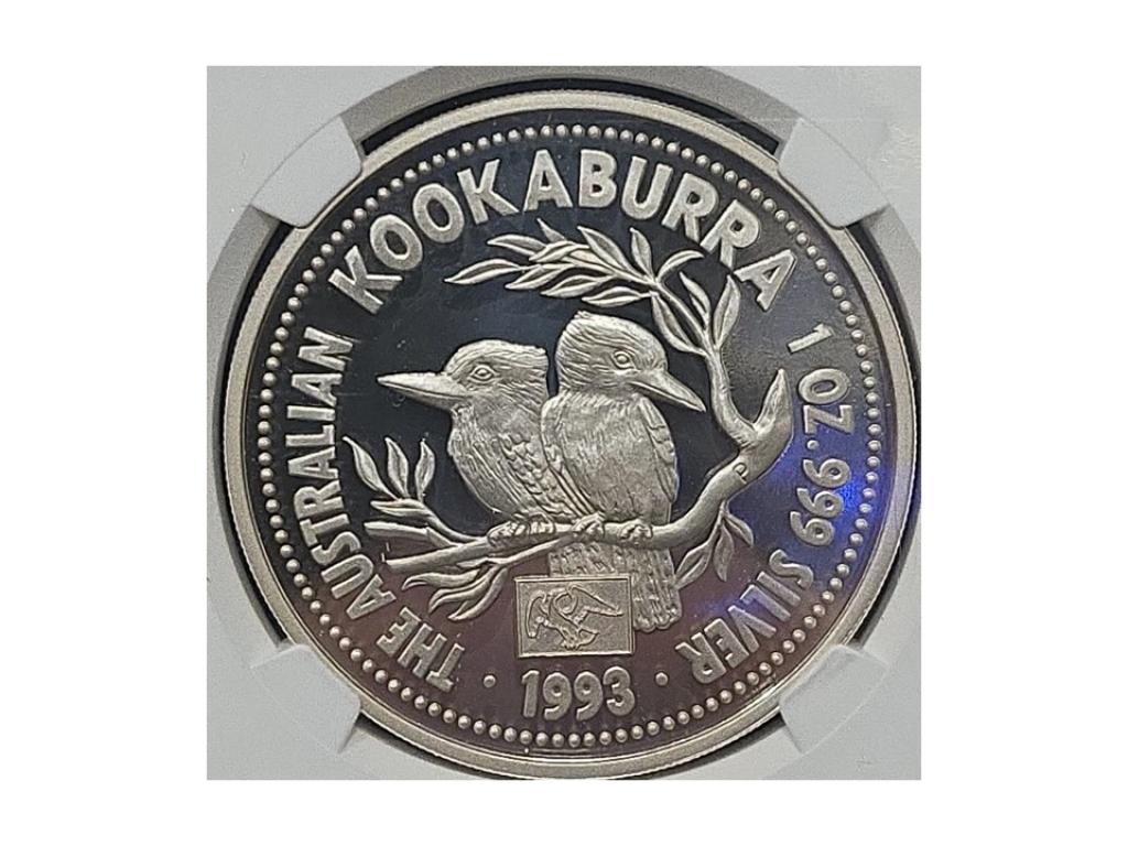 1993澳洲笑鴗鳥銀幣1盎司 商品圖