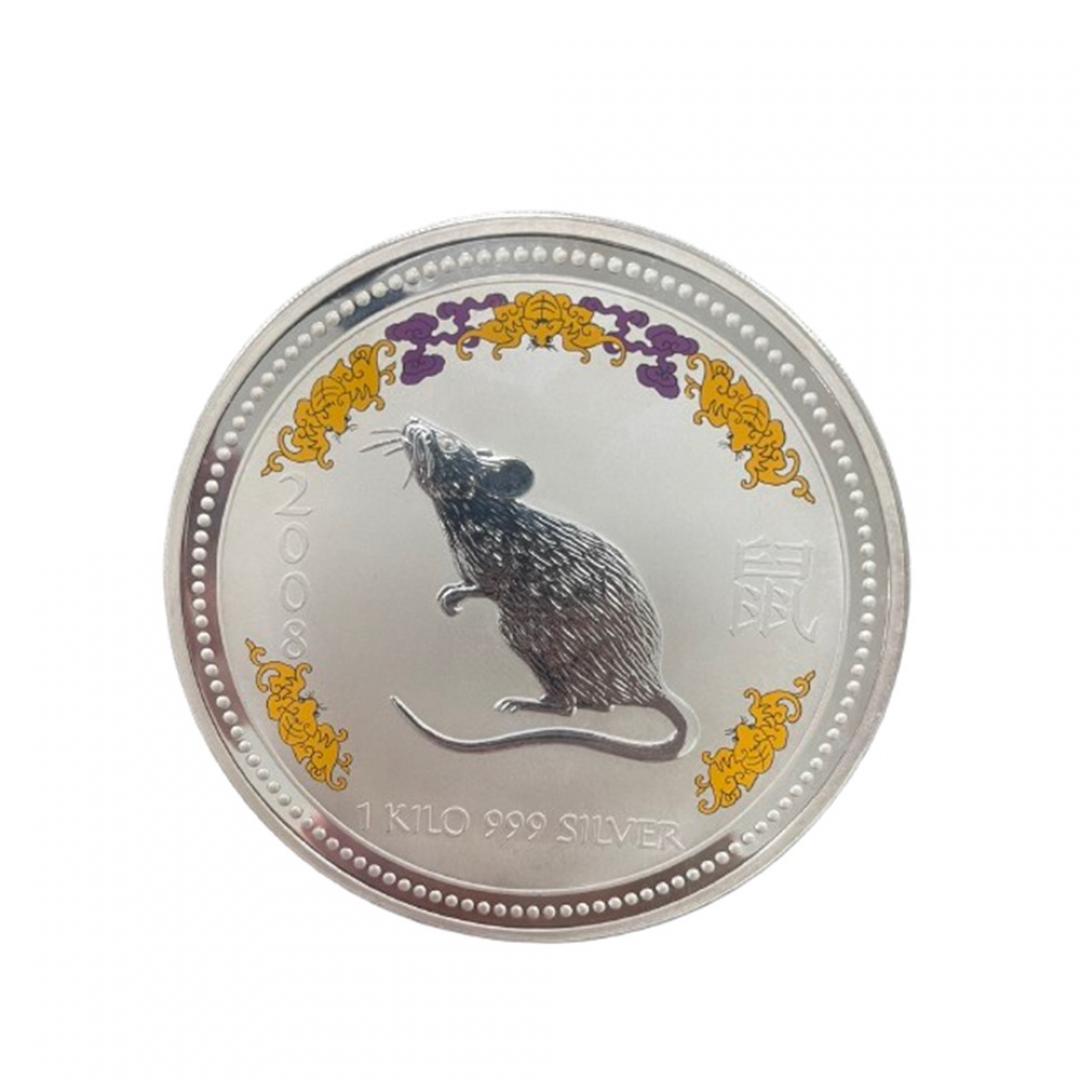 2008澳洲生肖鼠年銀幣1公斤 商品圖