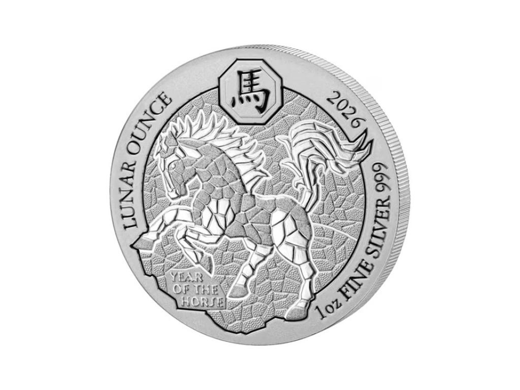2026非洲盧旺達生肖馬銀幣1盎司 商品圖