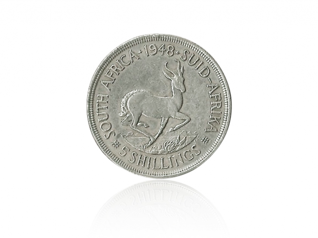 1948南非銀幣5先令 商品圖
