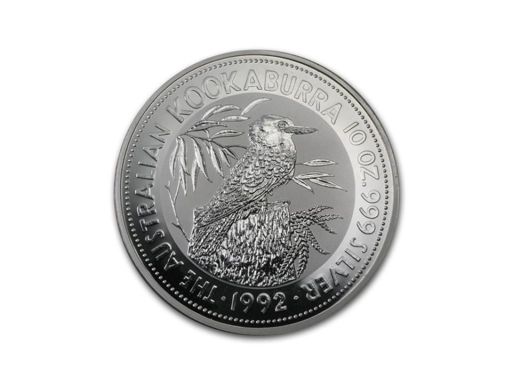 1992澳洲笑鴗鳥銀幣10盎司 商品圖