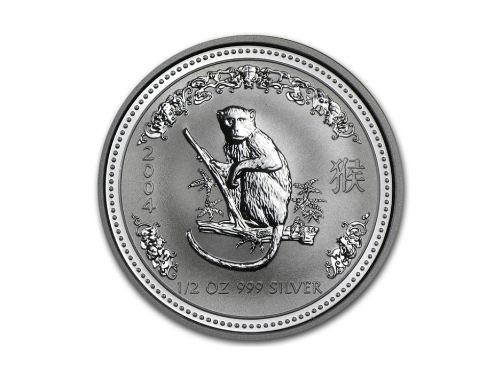 2004澳洲生肖猴年銀幣0.5盎司（系列I） 商品圖