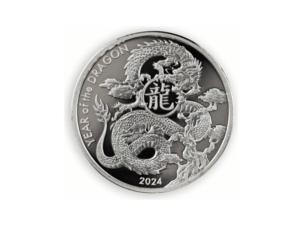 2024 Asahi旭日龍年銀章1盎司 商品圖