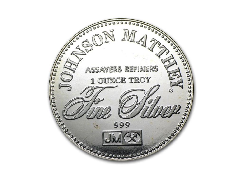 Johnson Matthey陪審團銀章1盎司 商品圖