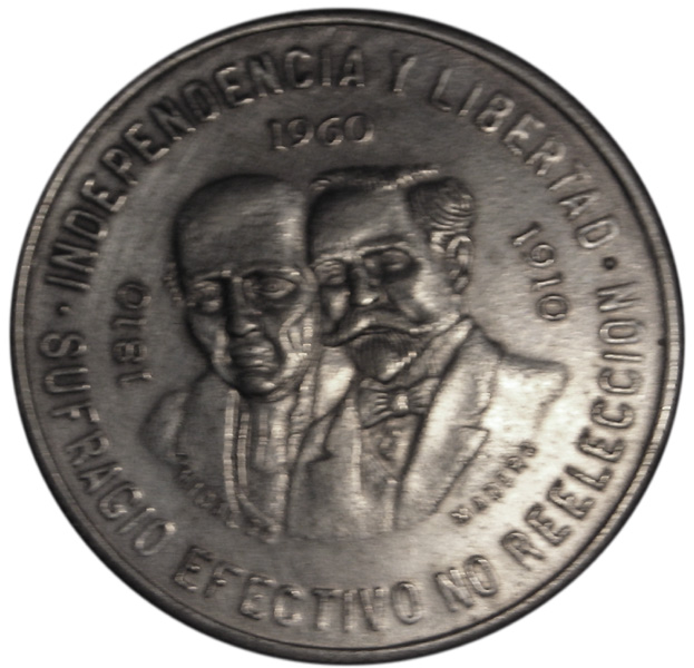 1960墨西哥獨立戰爭一百五十周年珍藏幣 商品圖