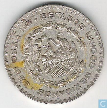 1966墨西哥銀幣1披索 商品圖
