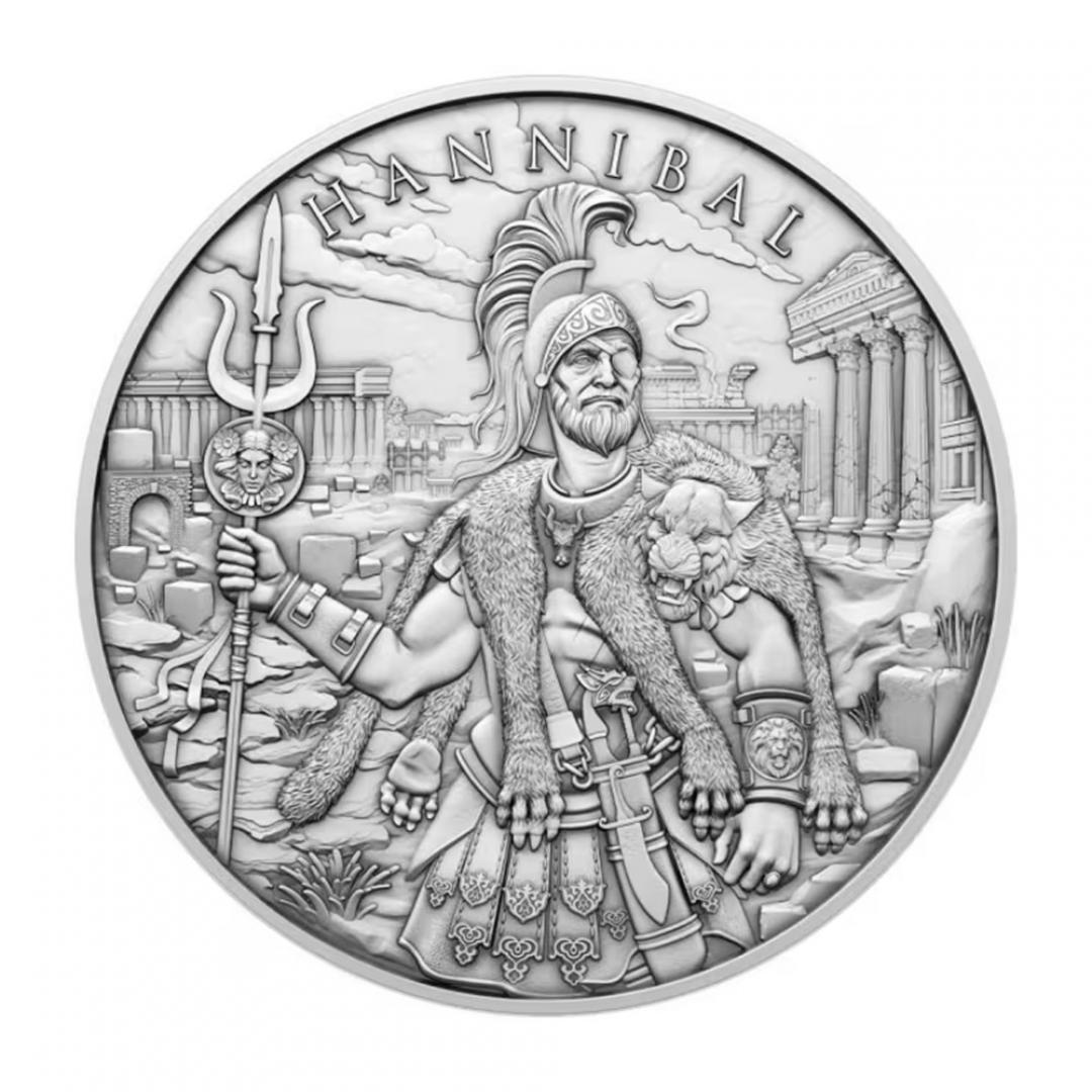 傳奇勇士系列 - 漢尼拔銀章1盎司 商品圖