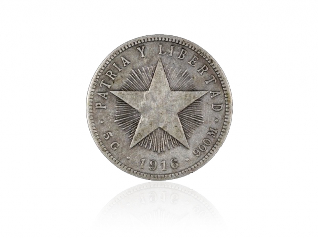 1916古巴20分幣 商品圖