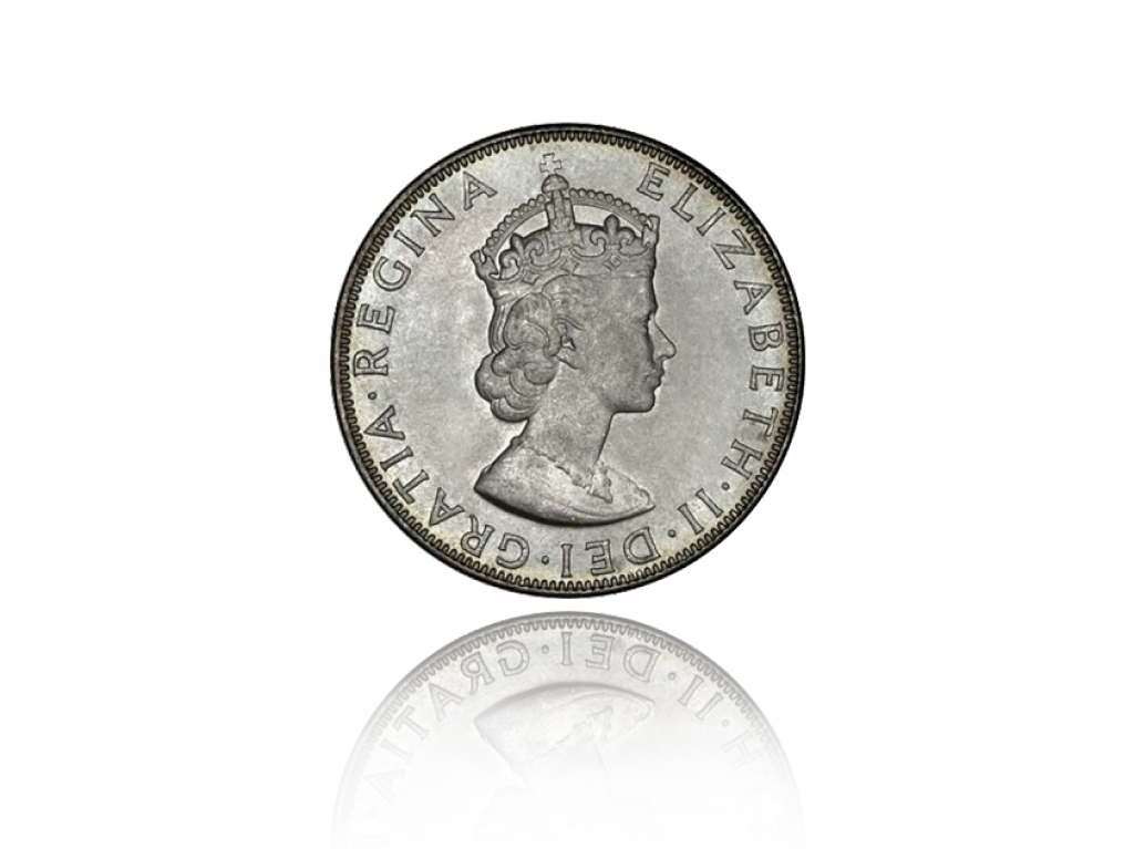 1964百慕達皇冠銀幣1克朗 商品圖
