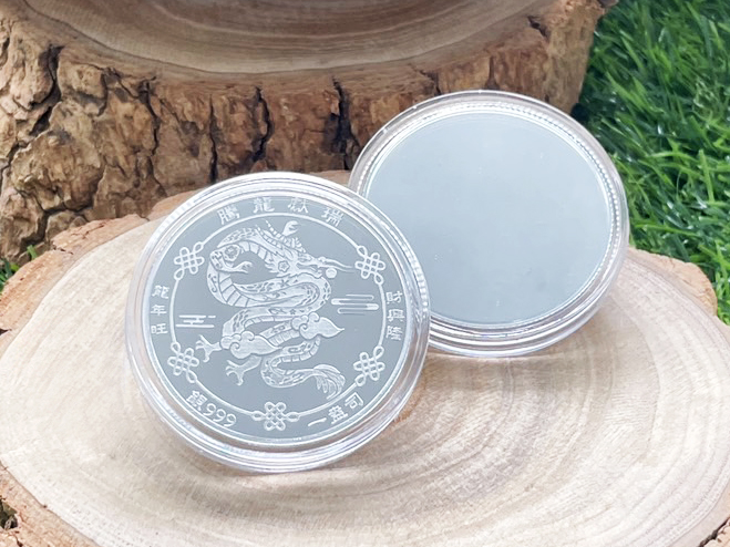 炫麗騰龍紀念銀幣1盎司 商品圖