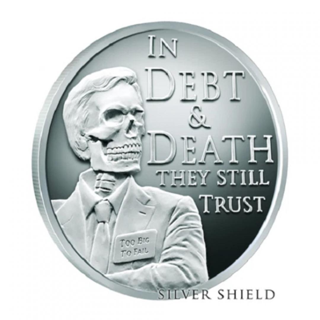 2017Silver Shield債務與死亡銀章1盎司 商品圖