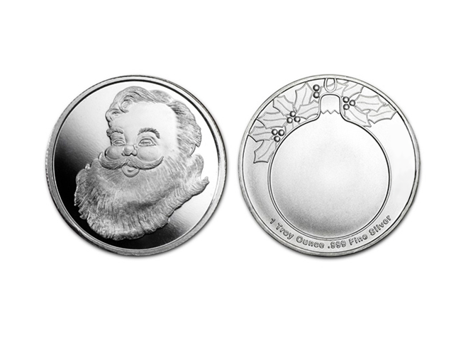 慈祥聖誕老人銀幣0.5盎司 商品圖